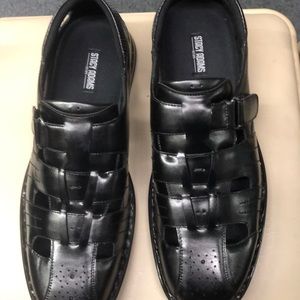 Stacy Adams black “Argosy” sandals
